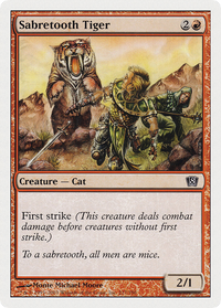 Sabretooth Tiger [Eighth Edition]