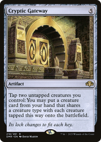 Cryptic Gateway [Dominaria Remastered]