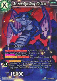 Black Smoke Dragon, Offering of Destruction (BT13-124) [Supreme Rivalry Prerelease Promos] - POKÉ JEUX