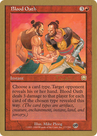 Blood Oath (Jan Tomcani) (SB) [World Championship Decks 2001]
