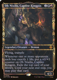 Ob Nixilis, Captive Kingpin (Showcase Halo Foil) [Marche de la machine : les conséquences] 