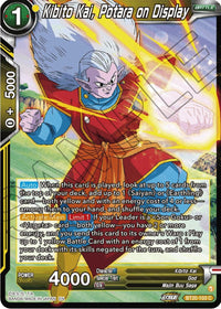 Kibito Kai, Potara on Display (BT20-103) [Power Absorbed] - POKÉ JEUX