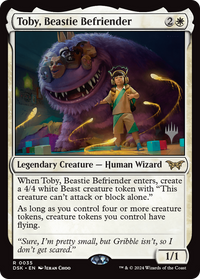 Toby, Beastie Befriender [Duskmourn: House of Horror Promos]