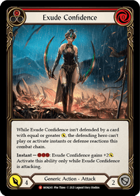 Exude Confidence [MON245] (Monarch) 1st Edition Normal - POKÉ JEUX
