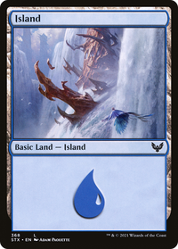 Island (368) [Strixhaven: School of Mages]