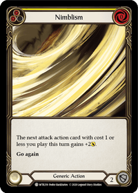 Nimblism (Yellow) [U-WTR219] (Welcome to Rathe Unlimited) Unlimited Normal - POKÉ JEUX