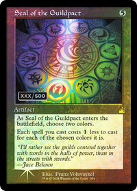 Seal of the Guildpact (Retro) (Serialized) [Ravnica Remastered]