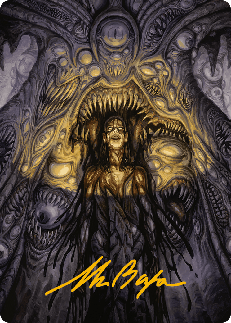 Chthonian Nightmare Art Card (Gold-Stamped Signature) [Modern Horizons 3 Art Series] - POKÉ JEUX