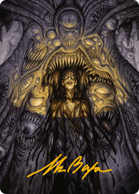 Chthonian Nightmare Art Card (Gold-Stamped Signature) [Modern Horizons 3 Art Series] - POKÉ JEUX