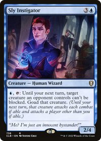 Sly Instigator [Commander Legends: Battle for Baldur's Gate]