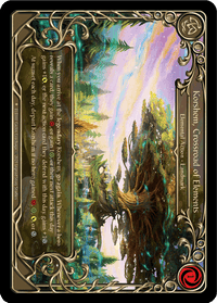Korshem, Crossroad of Elements [ELE000] (Tales of Aria) 1st Edition Cold Foil - POKÉ JEUX