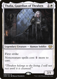 Thalia, Guardian of Thraben [Innistrad: Crimson Vow]