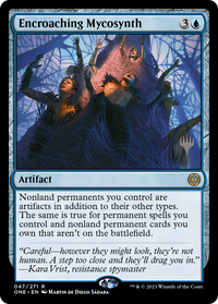 Encoaching Mycosynth (Pack promotionnel) [Phyrexia : All Will Be One Promos] 