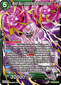 Majin Buu, Unadulterated Destruction (BT14-076) [Cross Spirits] - POKÉ JEUX