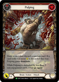 Pulping (Red) [LGS051] (Promo)  Rainbow Foil