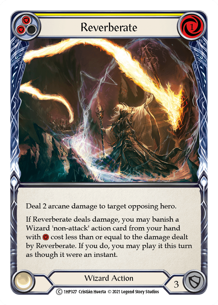 Reverberate (Yellow) [1HP327] (History Pack 1) - POKÉ JEUX