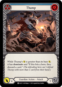 Thump (Blue) [ELE211] (Tales of Aria) 1st Edition Normal - POKÉ JEUX