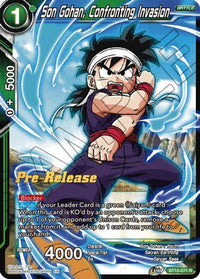 Son Gohan, Confronting Invasion (BT15-071) [Saiyan Showdown Prerelease Promos] - POKÉ JEUX