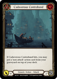 Cadaverous Contraband (Blue) [ARC181-C] (Arcane Rising) 1st Edition Normal - POKÉ JEUX