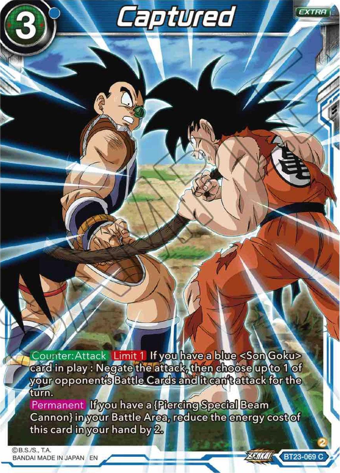 Captured (BT23-069) [Perfect Combination] - POKÉ JEUX