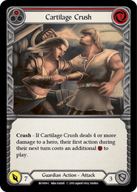 Cartilage Crush (Red) [BVO009-C] (Bravo Hero Deck) 1st Edition Normal - POKÉ JEUX