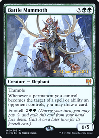 Battle Mammoth [Kaldheim Prerelease Promos]