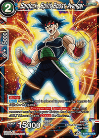 Bardock, Spirit Boost Avenger (EX17-02) [Saiyan Booster] - POKÉ JEUX