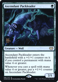 Ascendant Packleader [Innistrad: Crimson Vow Prerelease Promos]