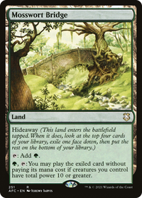 Mosswort Bridge [Dungeons & Dragons: Adventures in the Forgotten Realms Commander]