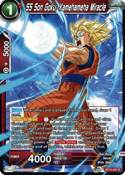 SS Son Goku, Kamehameha Miracle (BT15-007) [Saiyan Showdown] - POKÉ JEUX