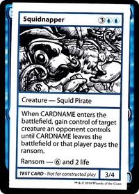 Squidnapper (2021 Edition) [Mystery Booster Playtest Cards]