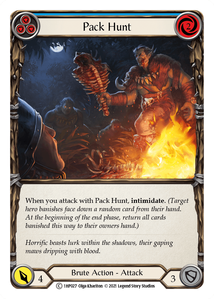 Pack Hunt (Blue) [1HP027] (History Pack 1) - POKÉ JEUX