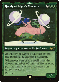 Hardy des merveilles de Myra (vitrine) (Galaxy Foil) [Unfinity] 