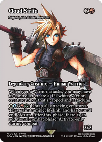 Cloud Strife - Najeela, the Blade-Blossom (Showcase) (FCA-042) - FINAL FANTASY: Through the Ages Foil