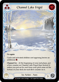 Channel Lake Frigid [U-ELE146] (Tales of Aria Unlimited) Unlimited Rainbow Foil - POKÉ JEUX