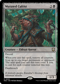 Mutated Cultist (M3C-053) - Modern Horizons 3 Commander: (devoid) Foil