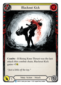 Blackout Kick (Yellow) [1HP105] (History Pack 1) - POKÉ JEUX