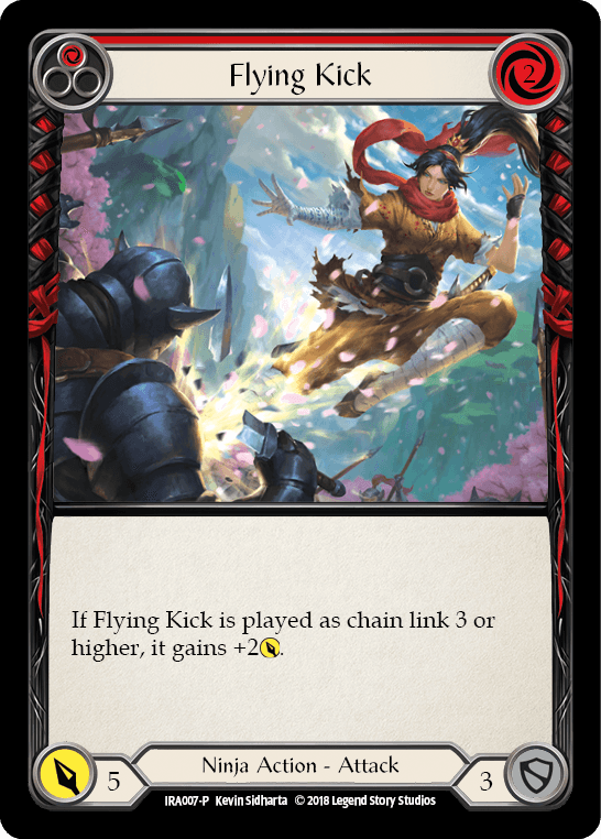 Flying Kick [IRA007-P] (Ira Welcome Deck) 1st Edition Normal - POKÉ JEUX