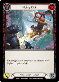 Flying Kick [IRA007-P] (Ira Welcome Deck) 1st Edition Normal - POKÉ JEUX