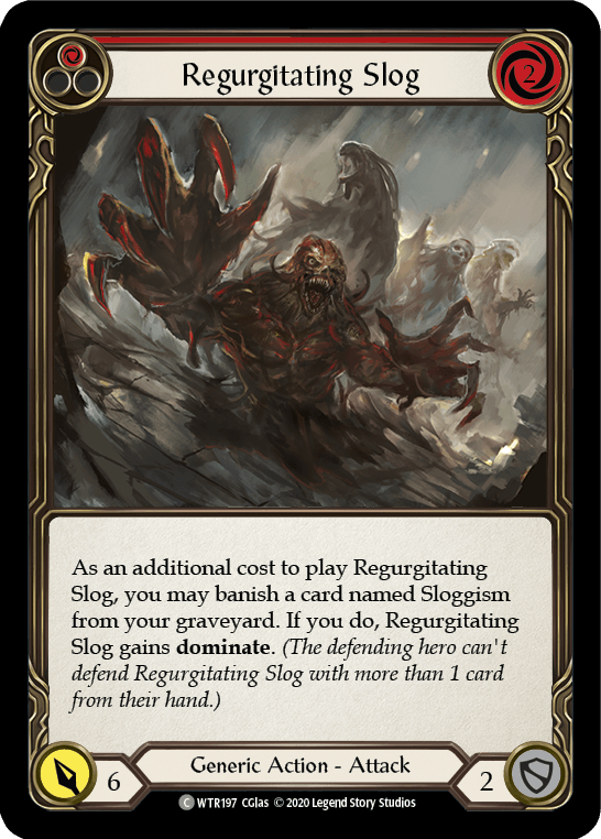 Regurgitating Slog (Red) [U-WTR197] (Welcome to Rathe Unlimited) Unlimited Normal - POKÉ JEUX
