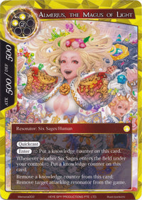 Almerius, le Mage de la Lumière (Memoria002) [Cartes Memoria Alice Origin] 