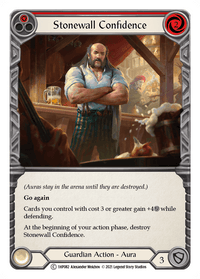 Stonewall Confidence (Red) [1HP082] (History Pack 1) - POKÉ JEUX