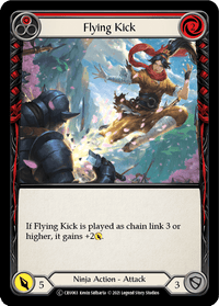 Flying Kick (Red) [U-CRU063] (Crucible of War Unlimited) Unlimited Normal - POKÉ JEUX