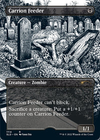 Carrion Feeder (feuille gravée sans bordure) [série Secret Lair Drop] 