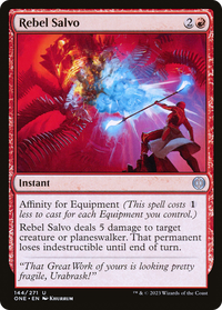 Rebel Salvo [Phyrexia: All Will Be One]