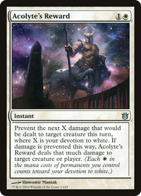 Acolyte's Reward [Born of the Gods]