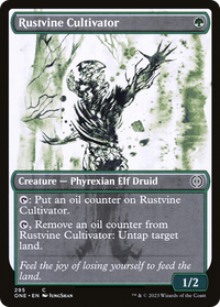 Rustvine Cultivator (Showcase Ichor) [Phyrexia: All Will Be One]