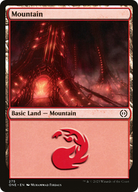 Mountain (275) [Phyrexia: All Will Be One]