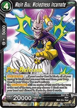 Majin Buu, Wickedness Incarnate (BT10-126) [Rise of the Unison Warrior Prerelease Promos] - POKÉ JEUX