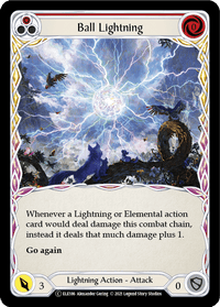 Ball Lightning (Red) [U-ELE186] (Tales of Aria Unlimited) Unlimited Rainbow Foil - POKÉ JEUX